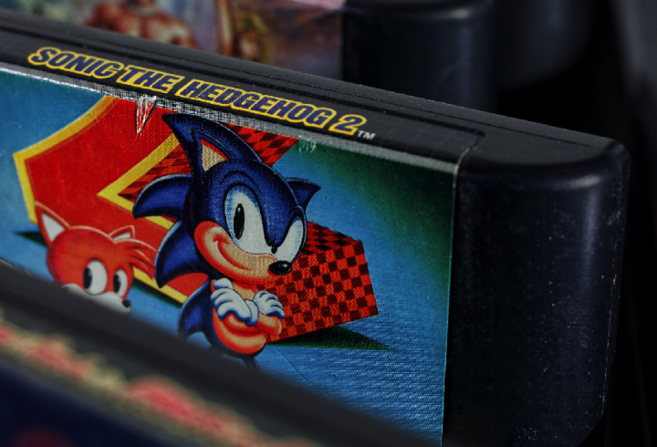 Sonic the hedgehog cartridge